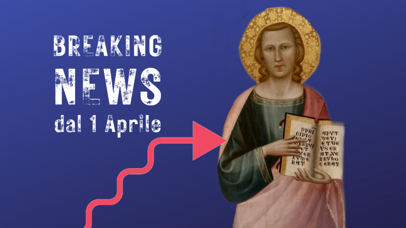 COSA CAMBIA IN PINACOTECA DA VENERDI' 1 APRILE 